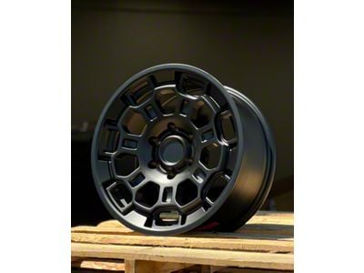 AGP Wheels Pro22 Matte Black 6-Lug Wheel; 18x9; 12mm Offset (16-23 Tacoma)