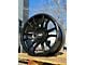 AGP Wheels 306 Matte Black 6-Lug Wheel; 17x8; 0mm Offset (03-09 4Runner)