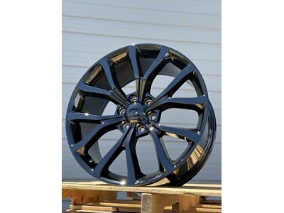 AGP Wheels 125 Gloss Black 6-Lug Wheel; 22x9; 40mm Offset (22-24 Bronco Raptor)