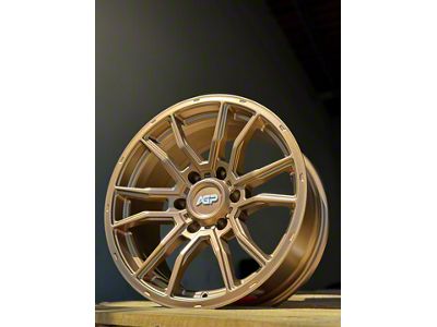 AGP Wheels 306 Bronze 6-Lug Wheel; 17x8; 5mm Offset (22-24 Bronco Raptor)