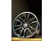 AGP Wheels 306 Matte Black 6-Lug Wheel; 17x8; 5mm Offset (22-24 Bronco Raptor)