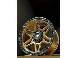 AGP Wheels 307 Bronze with Black Ring 6-Lug Wheel; 17x9; 0mm Offset (21-24 Bronco, Excluding Raptor)