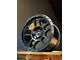 AGP Wheels Trux Matte Black 6-Lug Wheel; 17x9; 1mm Offset (22-24 Bronco Raptor)