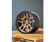 AGP Wheels Trux Bronze with Matte Black Ring Wheel; 17x9; -12mm Offset (20-24 Jeep Gladiator JT)