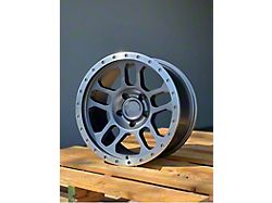 AGP Wheels Trux Grey with Machined Ring Wheel; 17x9 (20-24 Jeep Gladiator JT)