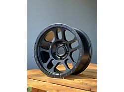 AGP Wheels Trux Matte Black Wheel; 17x9 (20-24 Jeep Gladiator JT)