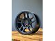 AGP Wheels Trux Matte Black Wheel; 17x9 (20-24 Jeep Gladiator JT)