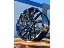 AGP Wheels 106 Gloss Black 6-Lug Wheel; 22x9; 28mm Offset (17-24 Titan)