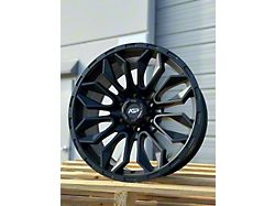 AGP Wheels 304 Matte Black 6-Lug Wheel; 20x9; 0mm Offset (17-24 Titan)