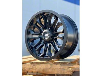 AGP Wheels 304 Matte Black 5-Lug Wheel; 18x9; 18mm Offset (14-21 Tundra)