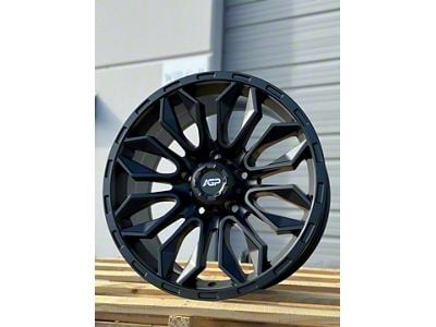 AGP Wheels 304 Matte Black 5-Lug Wheel; 20x9; 20mm Offset (14-21 Tundra)
