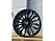 AGP Wheels 304 Matte Black 5-Lug Wheel; 20x9; 20mm Offset (14-21 Tundra)