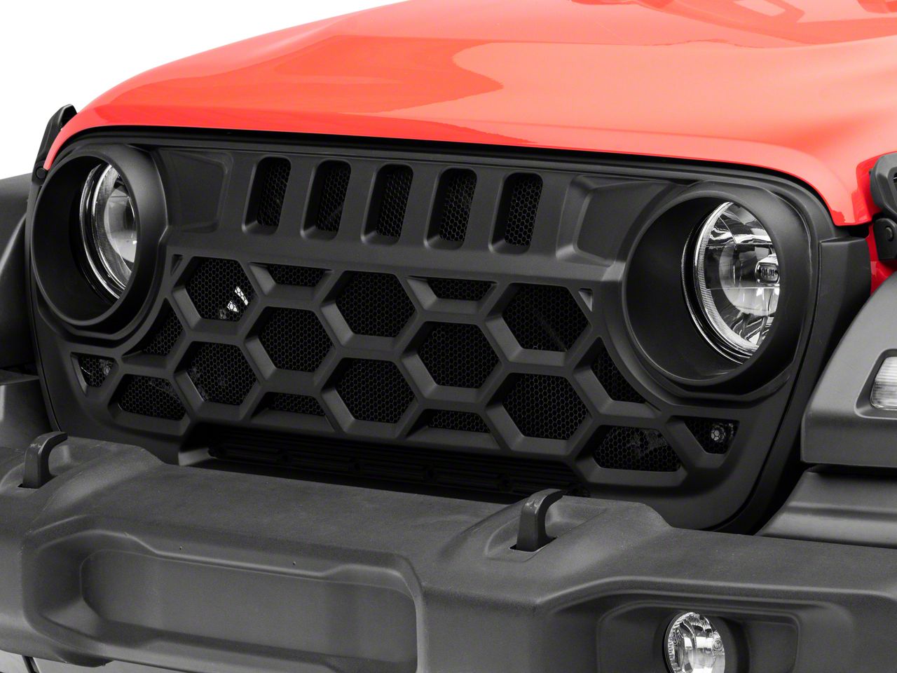 Air Design Jeep Wrangler Pro Performance Hexagon Grille JE05A01 (18-24 ...