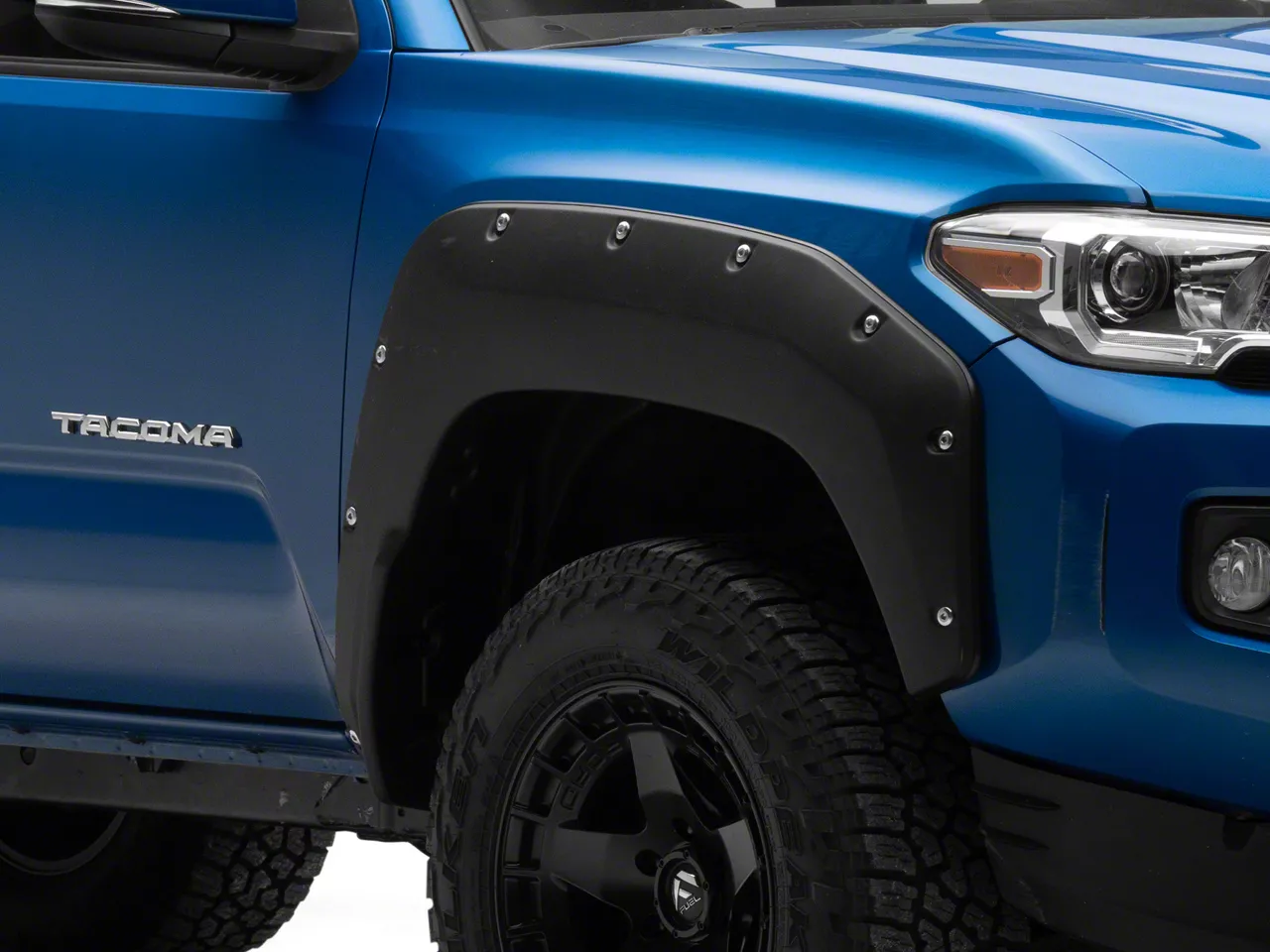 Air Design Tacoma Super Bolt Fender Flares Satin Black To02a10 16 23