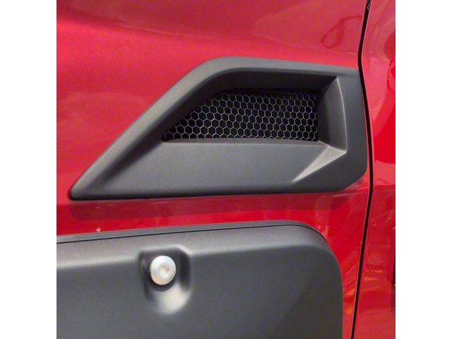 Air Design Fender Vents; Satin Black (14-21 Tundra)