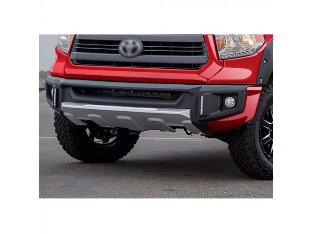 Air Design Front Bumper Guard with DRL; Satin Black (14-21 Tundra)