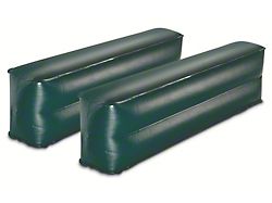 AirBedz Lite Series Wheel Well Side Inserts; Green (Universal; Some Adaptation May Be Required)