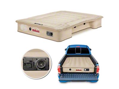 AirBedz Original Series Truck Bed Air Mattress with Pump; Cream (05-25 Frontier w/ 6-Foot Bed)