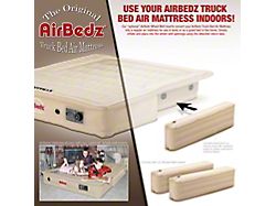 AirBedz Original Series Wheel Well Side Inserts; Tan (05-25 Frontier w/ 5-Foot Bed)