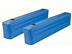 AirBedz Original Inflatable Wheel Well Side Inserts; Blue (20-24 Jeep Gladiator JT)