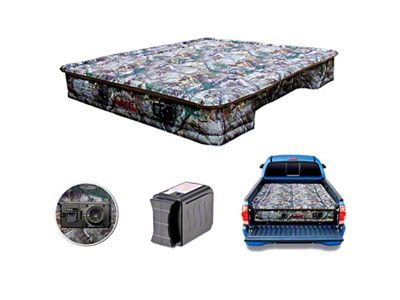 AirBedz Original Truck Bed Air Mattress with Built-in Rechargeable Battery Air Pump; Realtree Camouflage (05-24 Tacoma w/ 6-Foot Bed)