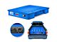 AirBedz Original Truck Bed Air Mattress with Built-in Rechargeable Battery Air Pump; Blue (04-24 Titan w/ 6-1/2-Foot Bed)