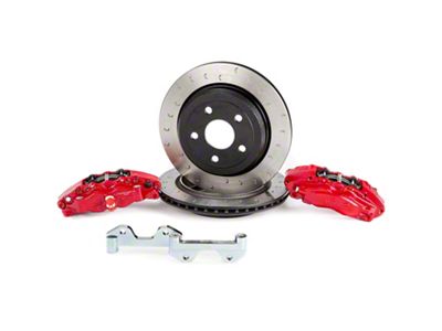 Alcon 330x22mm Slotted Rotors; Rear Pair (07-25 Jeep Wrangler JK & JL)