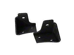 All Terrain Concepts Ditch Light Bracket; Black (07-18 Jeep Wrangler JK)