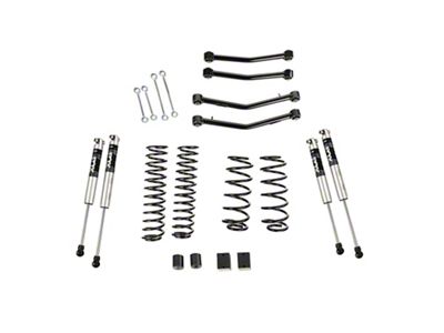 Alloy USA 4-Inch Suspension Lift Kit with Fox Shocks (18-24 Jeep Wrangler JL 4-Door)