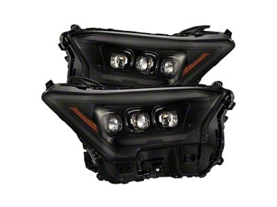 AlphaRex NOVA-Series LED Projector Headlights; Alpha Black Housing; Clear Lens (24-25 Tacoma)