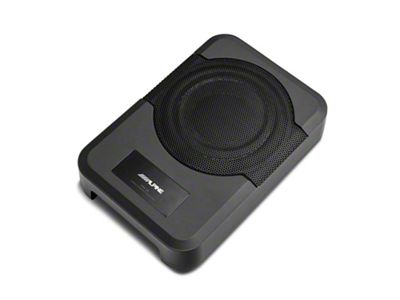 Alpine Compact Powered Subwoofer System; 8-Inch (11-18 Jeep Wrangler JK 4-Door)