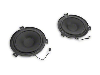 Alpine 2-Way Weather Resistant Speaker System; 75w (07-18 Jeep Wrangler JK)