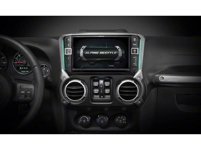 Alpine 9-Inch Weather Resistant Multimedia Receiver (11-18 Jeep Wrangler JK)