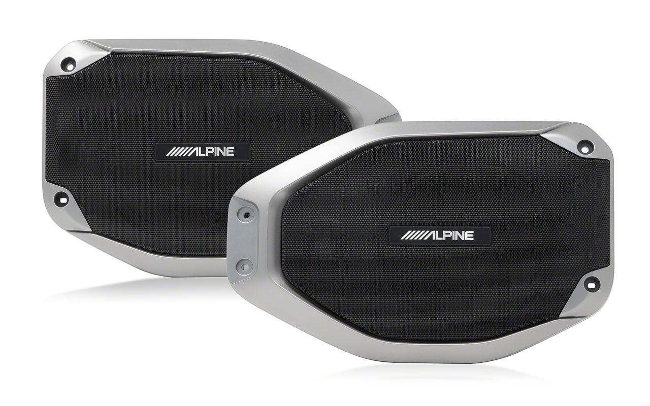 Alpine Jeep Wrangler Sound System Upgrade Bundle SPV-65-JLT (18-23 Jeep Wrangler  JL 4-Door) - Free Shipping