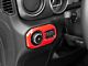 RedRock Headlight Switch Trim; Red (20-24 Jeep Gladiator JT)