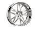 Amani IKON-R Brush Center with Chrome Lip Wheel; 26x10; 5mm Offset (20-24 Jeep Gladiator JT)