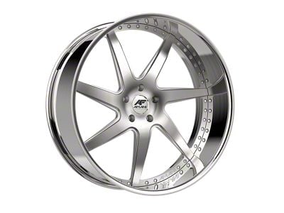 Amani Devine-L Brush Center with Chrome Lip Wheel; 26x9; 1mm Offset (05-10 Jeep Grand Cherokee WK)