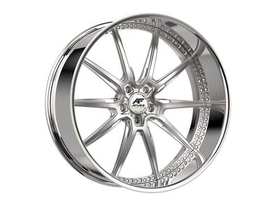 Amani TRACKSTER Brush Center with Chrome Lip Wheel; 26x10; 5mm Offset (99-04 Jeep Grand Cherokee WJ)