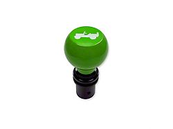 American Brothers Design Automatic Shift Knob with Mojito Wrangler Logo; Black (18-25 Jeep Wrangler JL)