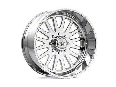 American Force F20 Atom SS Polished 6-Lug Wheel; 22x11; 0mm Offset (04-15 Titan)