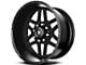 American Force 09 Liberty SS Gloss Black Machined 6-Lug Wheel; 20x14; -73mm Offset (04-15 Titan)