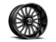 American Force 74 Octane SS Gloss Black Machined 6-Lug Wheel; 20x12; -40mm Offset (04-15 Titan)