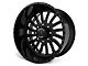 American Force 74 Octane SS Gloss Black Machined 6-Lug Wheel; 20x14; -73mm Offset (04-15 Titan)