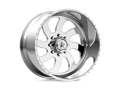 American Force 76 Blade SS Polished 6-Lug Wheel; 20x10; -25mm Offset (04-15 Titan)