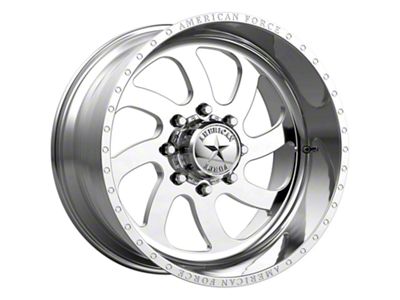 American Force 76 Blade SS Polished 6-Lug Wheel; 22x10; -25mm Offset (04-15 Titan)