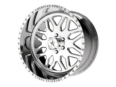 American Force B02 Trax SS Polished 6-Lug Wheel; 20x14; -73mm Offset (04-15 Titan)