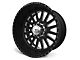 American Force F20 Atom SS Gloss Black Machined 6-Lug Wheel; 20x12; -40mm Offset (04-15 Titan)