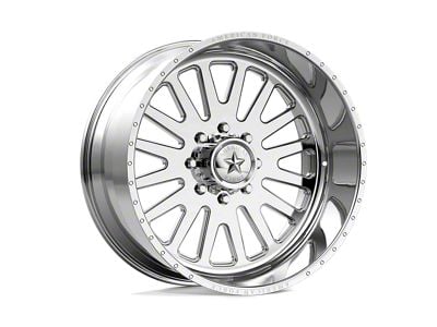 American Force F20 Atom SS Polished 6-Lug Wheel; 22x12; -40mm Offset (04-15 Titan)