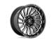 American Force Vulcan Gloss Black Milled 6-Lug Wheel; 20x10; -18mm Offset (05-15 Tacoma)