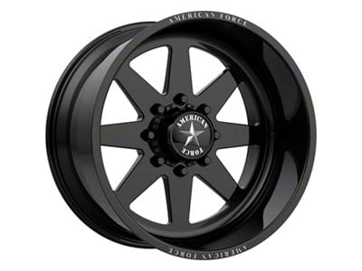American Force 11 Independence SS Gloss Black Machined 6-Lug Wheel; 20x9; 0mm Offset (2024 Tacoma)